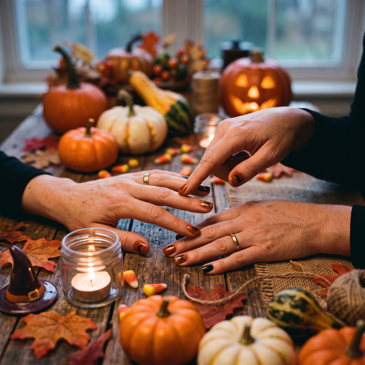 Halloween nagels