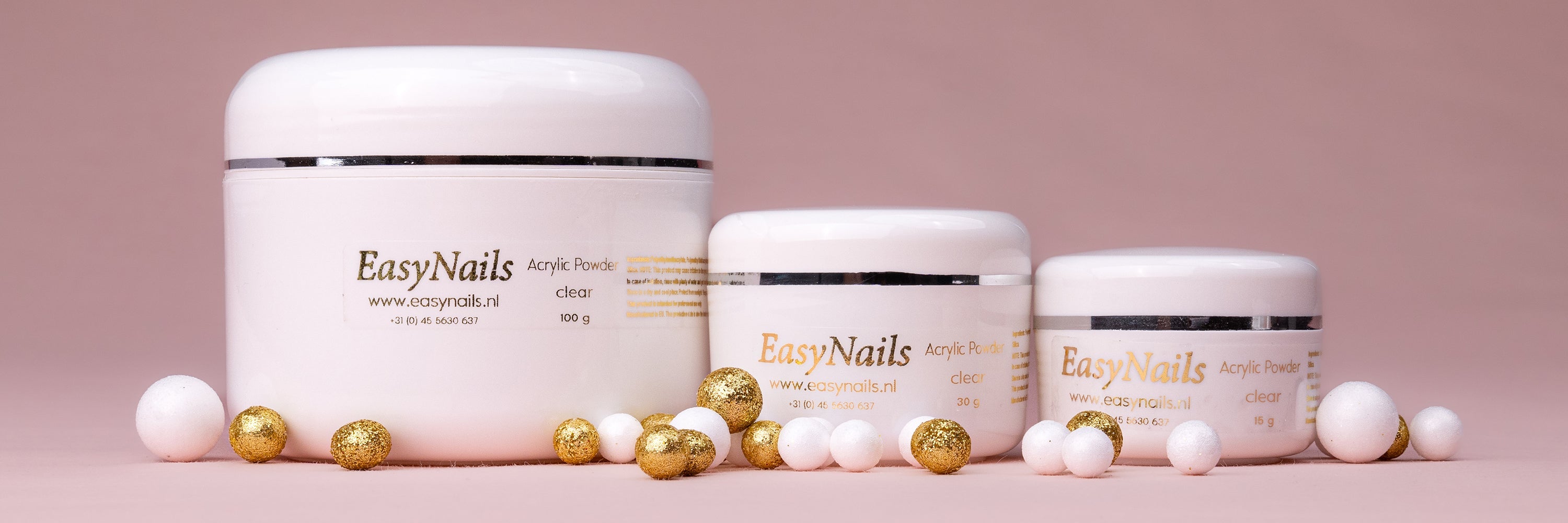 Acrylnagels - Banner Poeders