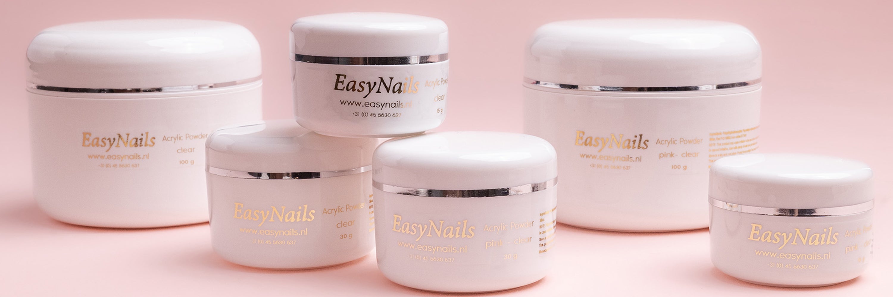 Acrylnagels - Banner basiskleurensets