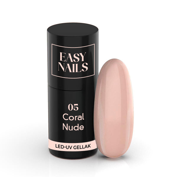05 coral nude gellak nagel