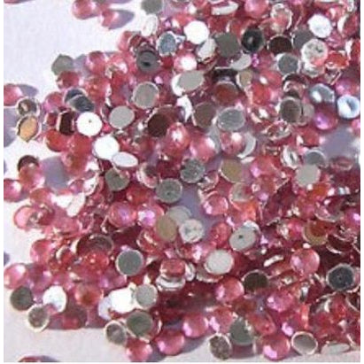 strass steentjes roze