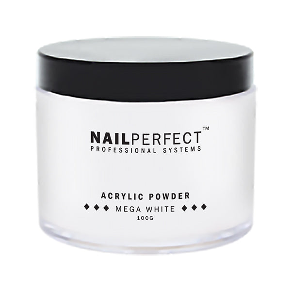 Acryl Poeder - Nail Perfect - Mega white 100 gram