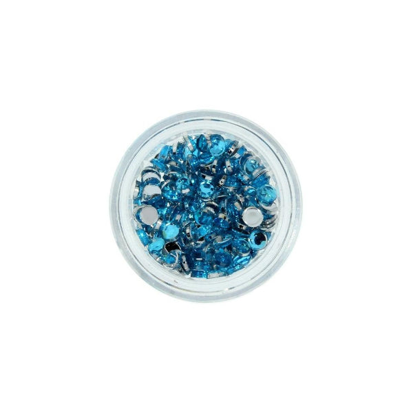 strass steentjes aqua