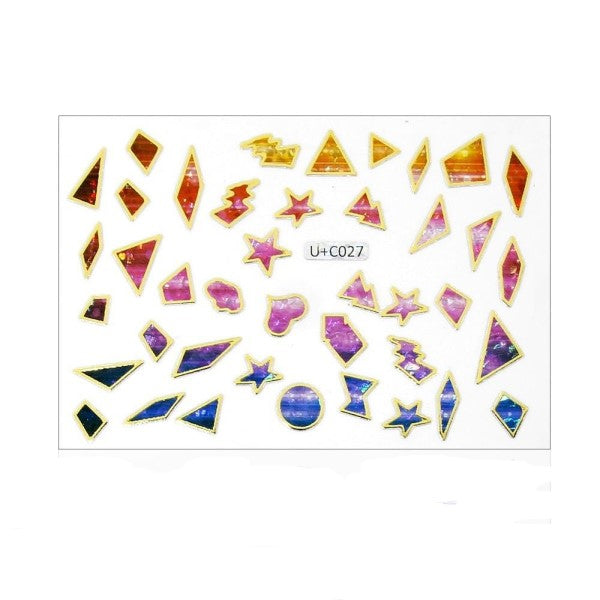 3Dholosticker UC027
