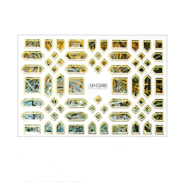 3Dholosticker c040