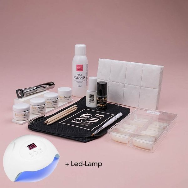 Gel Starterset - Easy met LED-Lamp