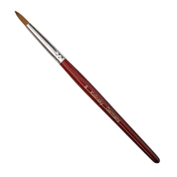 Acryl Penseel - Kolinsky - Maat 8