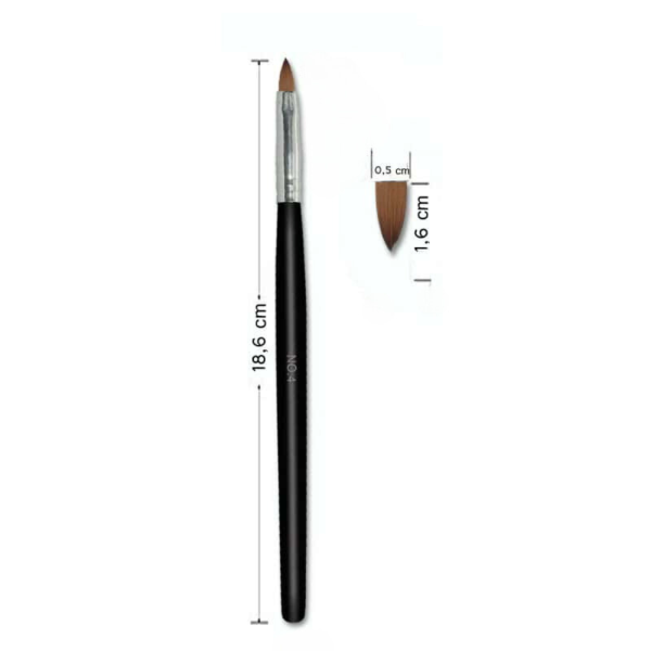 Acryl Penseel - Maat 4