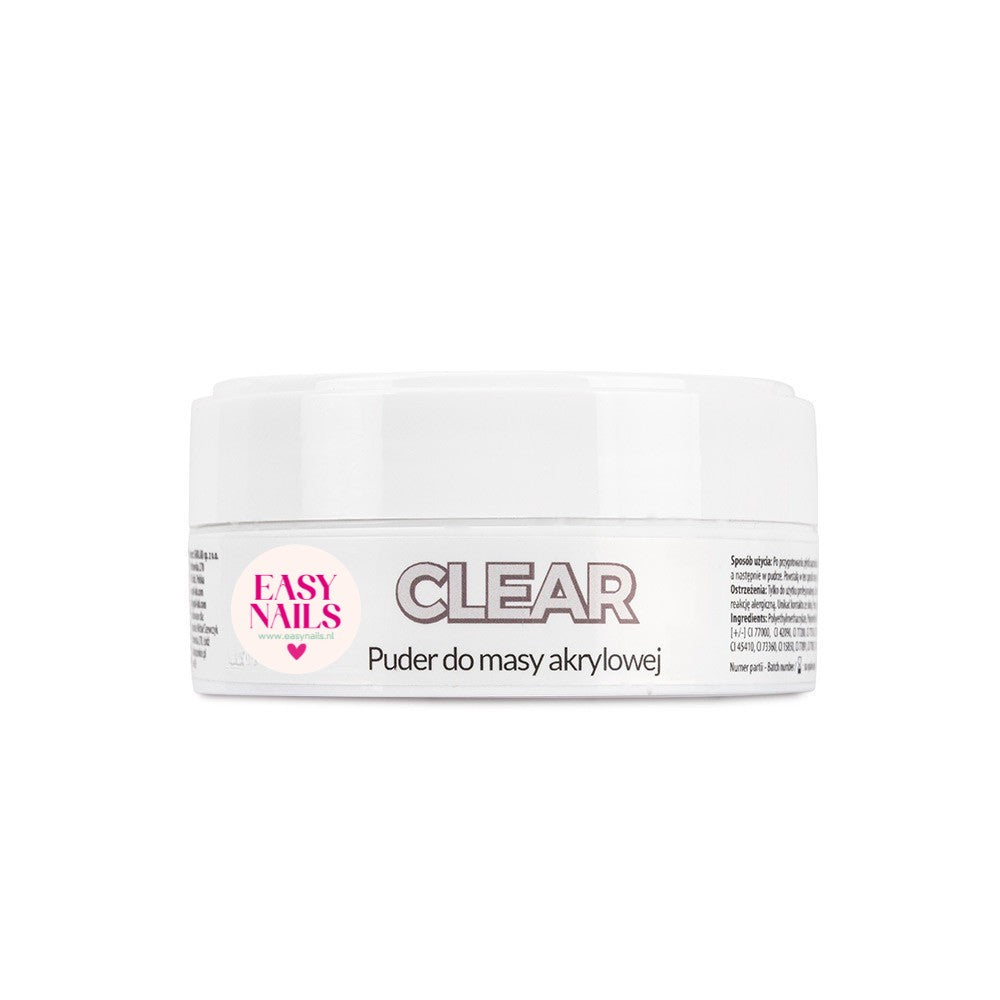 Acryl_Poeder_clear_30g-Easy Nails