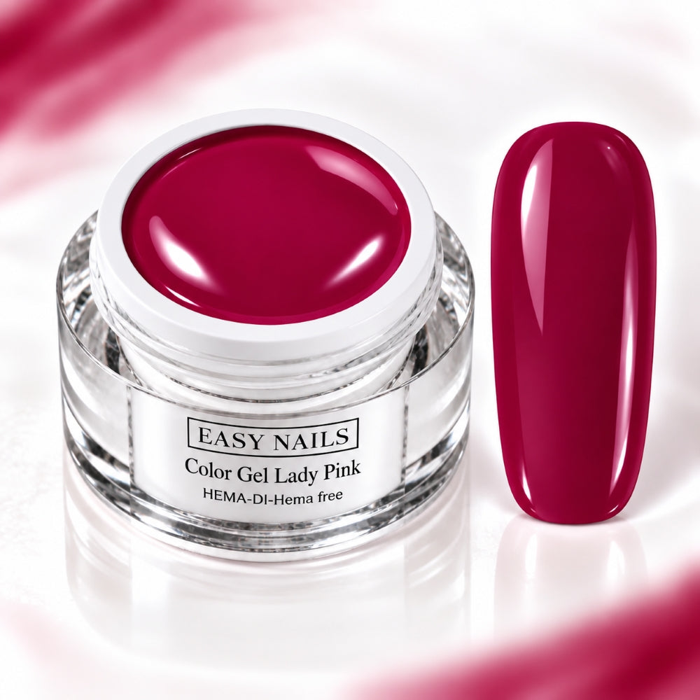 Color Gel Lady_Pink. Easy Nails