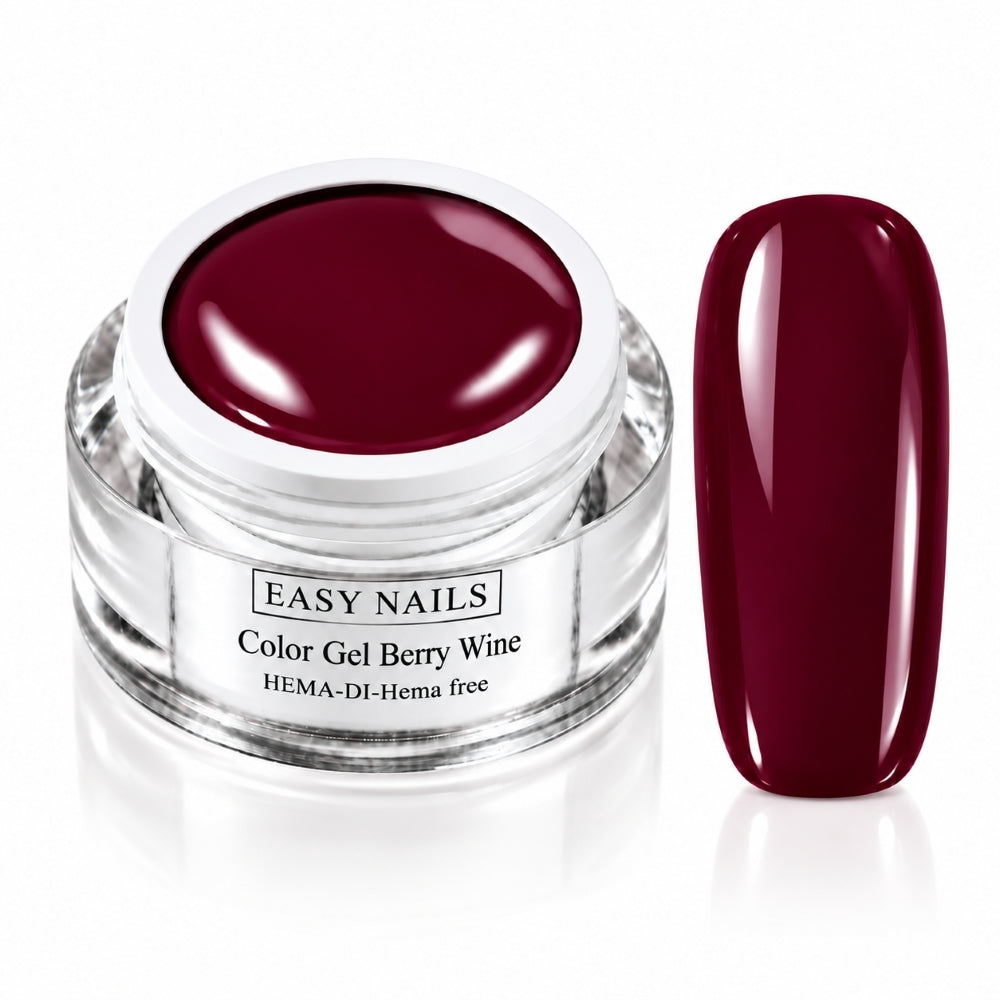 Colour Gel Berry Wine Easy Nails