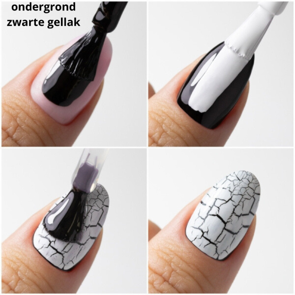 Crackle - Gellak white