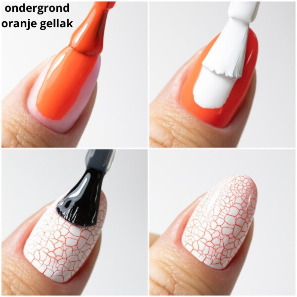Crackle - Gellak white