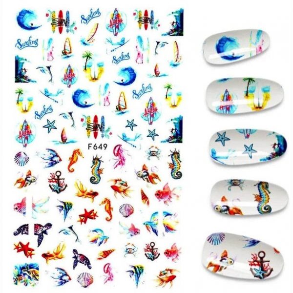 Nagelsticker sea