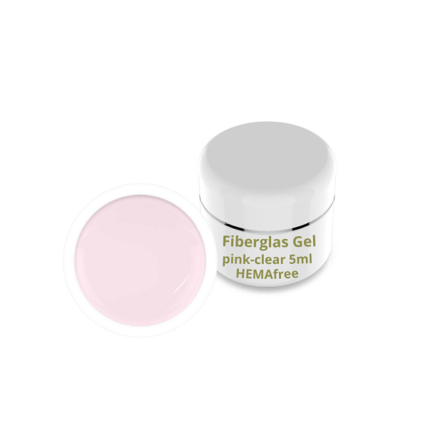 Fiberglas Gel - Pink-Clear