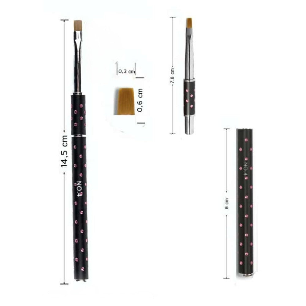 Gel Penseel Deluxe Maat 4... Easy Nails