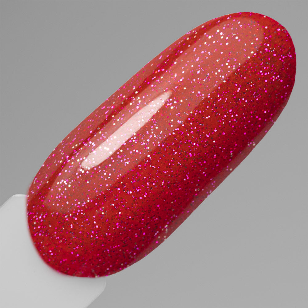 GellakFlashGlitterRapsberry.3.Easy-Nails