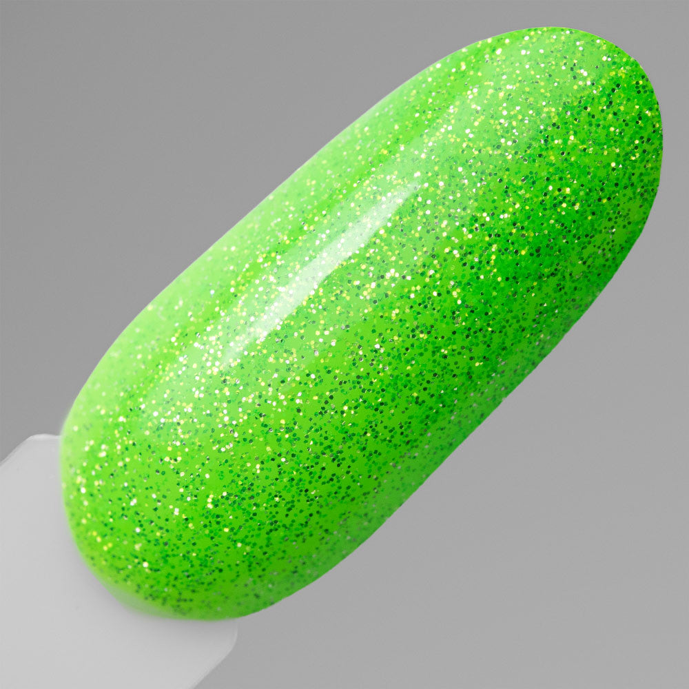 Gellak Flash Glitter Green Neon 3. Easy Nails