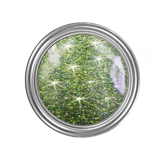 glitter gel olive groen