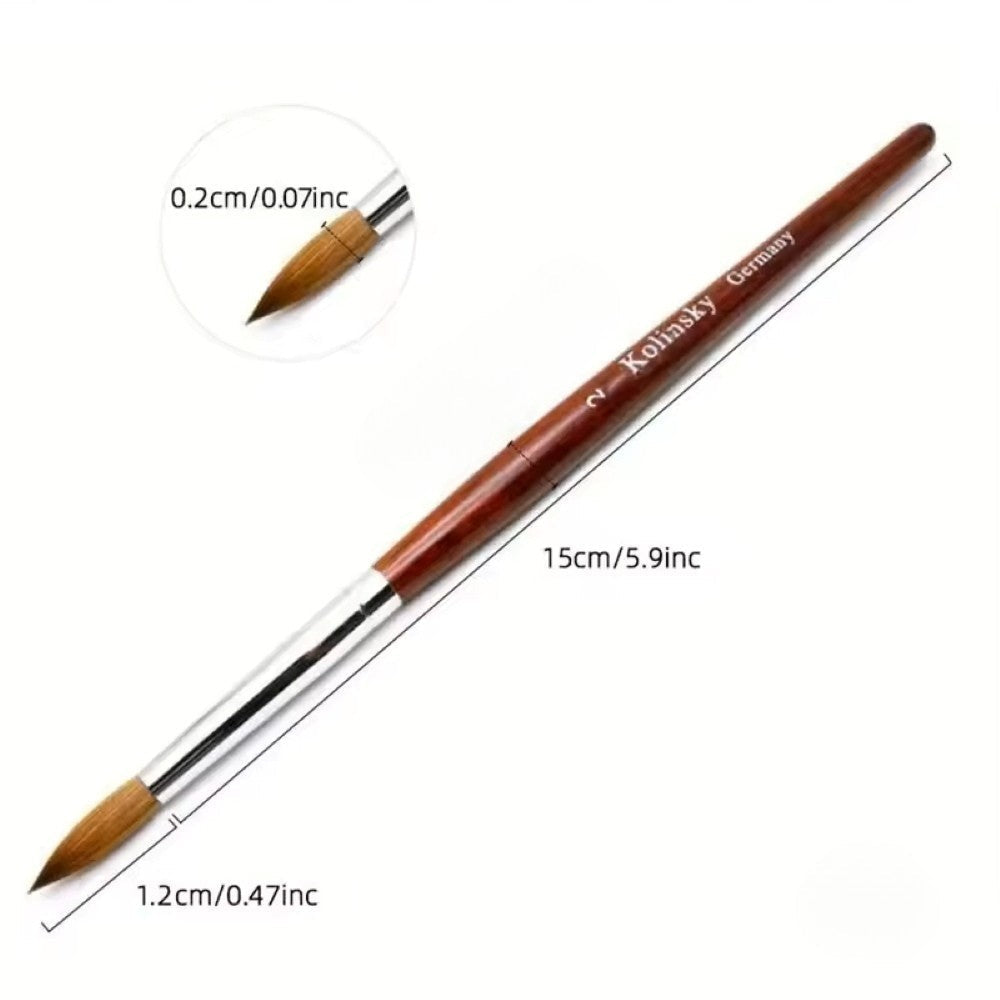 Kolinsky Acryl Penseel - Maat 2