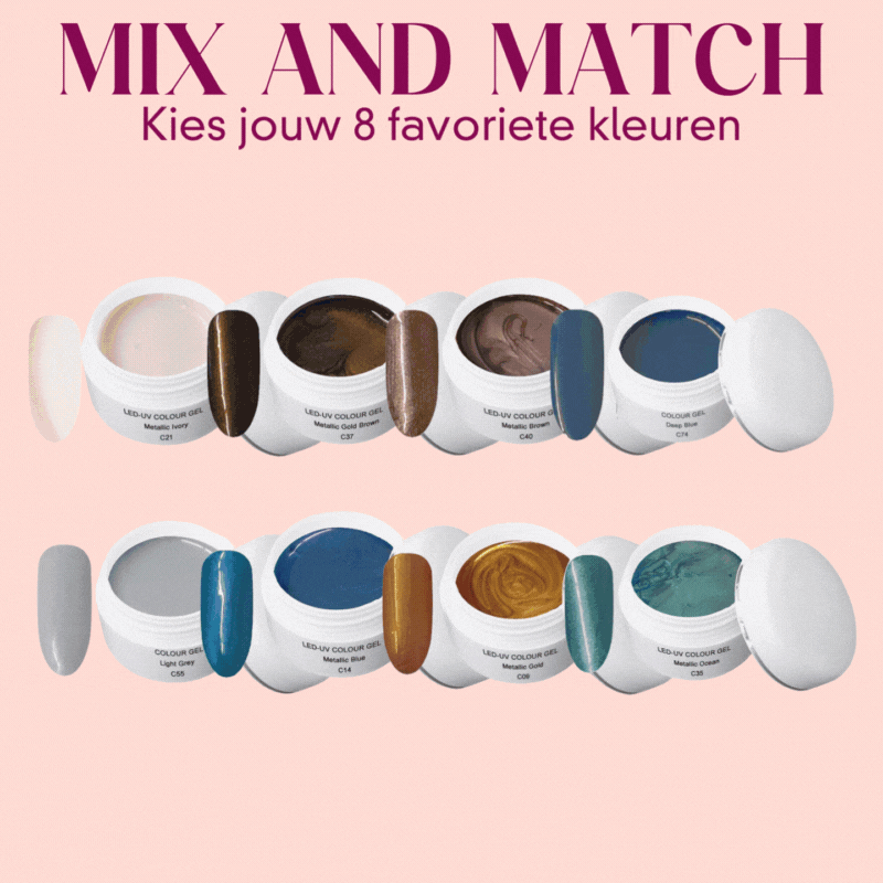 Colour Gel - 8 kleuren naar keuze