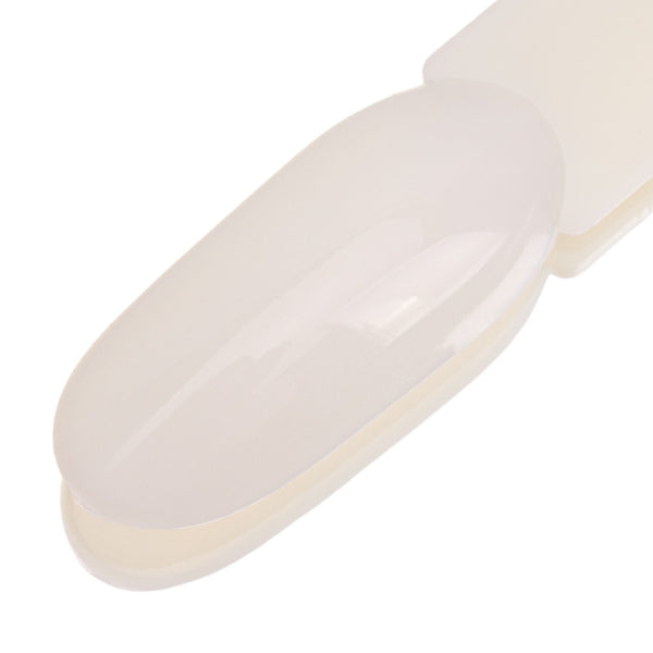 Nagel Waaier met ring almond