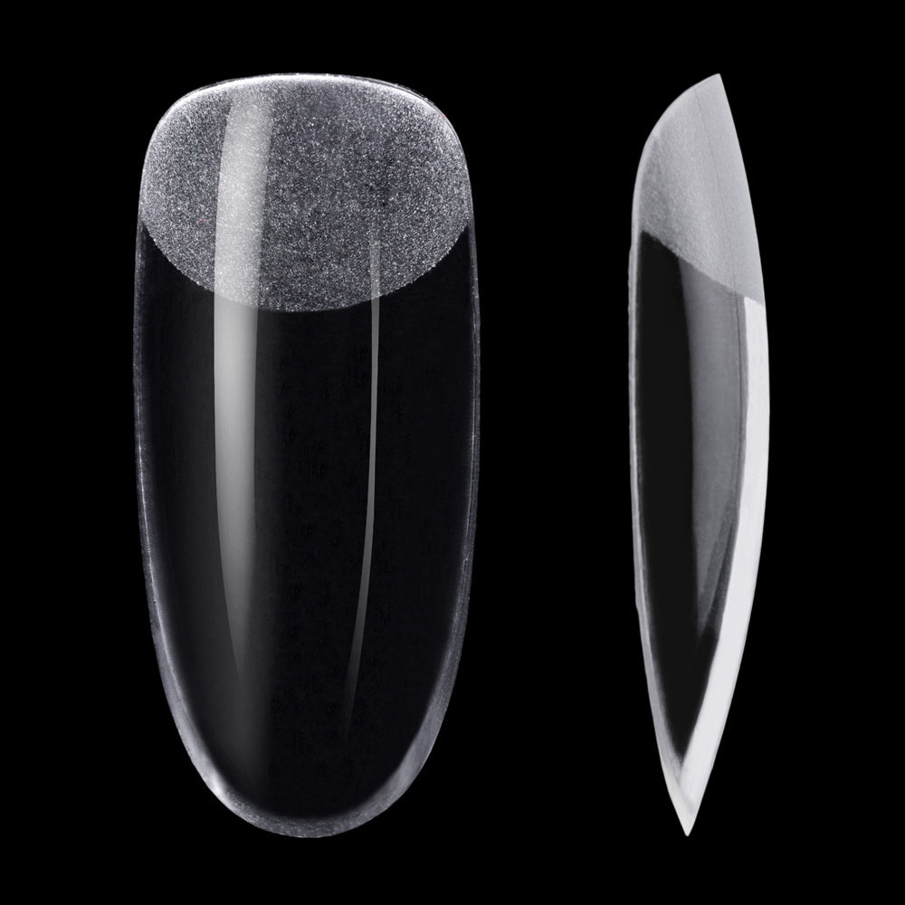 Ovale Nageltips clear 1. Easy Nails
