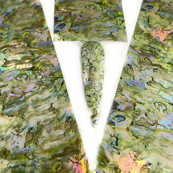 Transferfolie pearly green