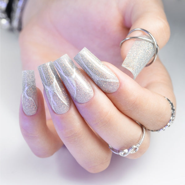 Quick Finish Top Gel - Holo Glitter