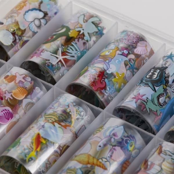 Transferfolie sea world box zoom