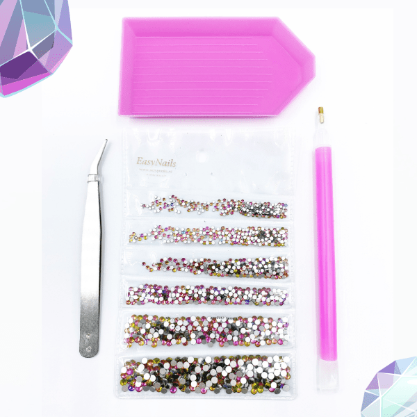 strass nailart set overzicht