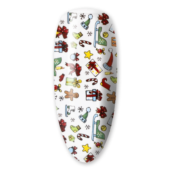 Transferfolie set - Xmas - 6+1 gratis