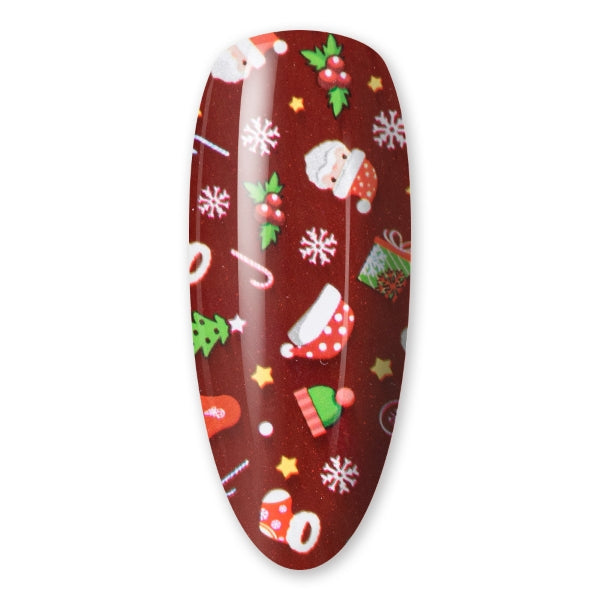 Transferfolie set - Xmas - 6+1 gratis