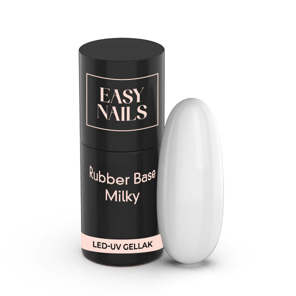 Rubber Base Gel - Milky nagel