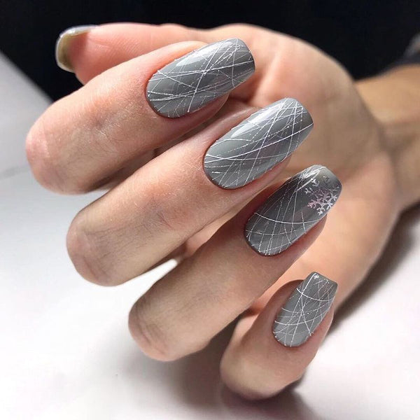 spider gel zilver nagel