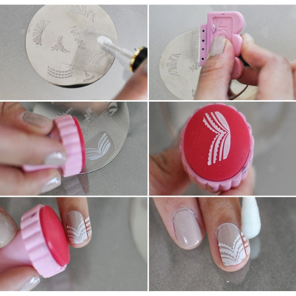 Stamping Lak - White