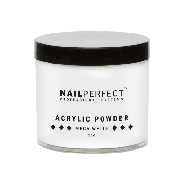 Acryl Poeder - Nail Perfect - Mega white 25 gram