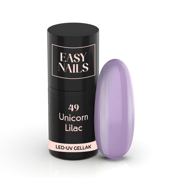 49 unicorn lilac gellak nagel