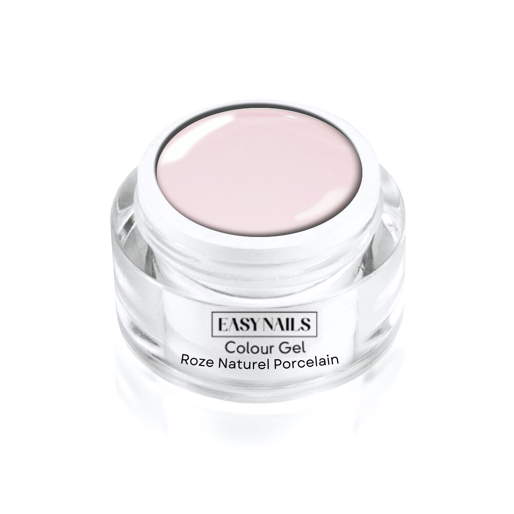 Colour-Gel-Rose-Naturel-Porcelain Easy Nails