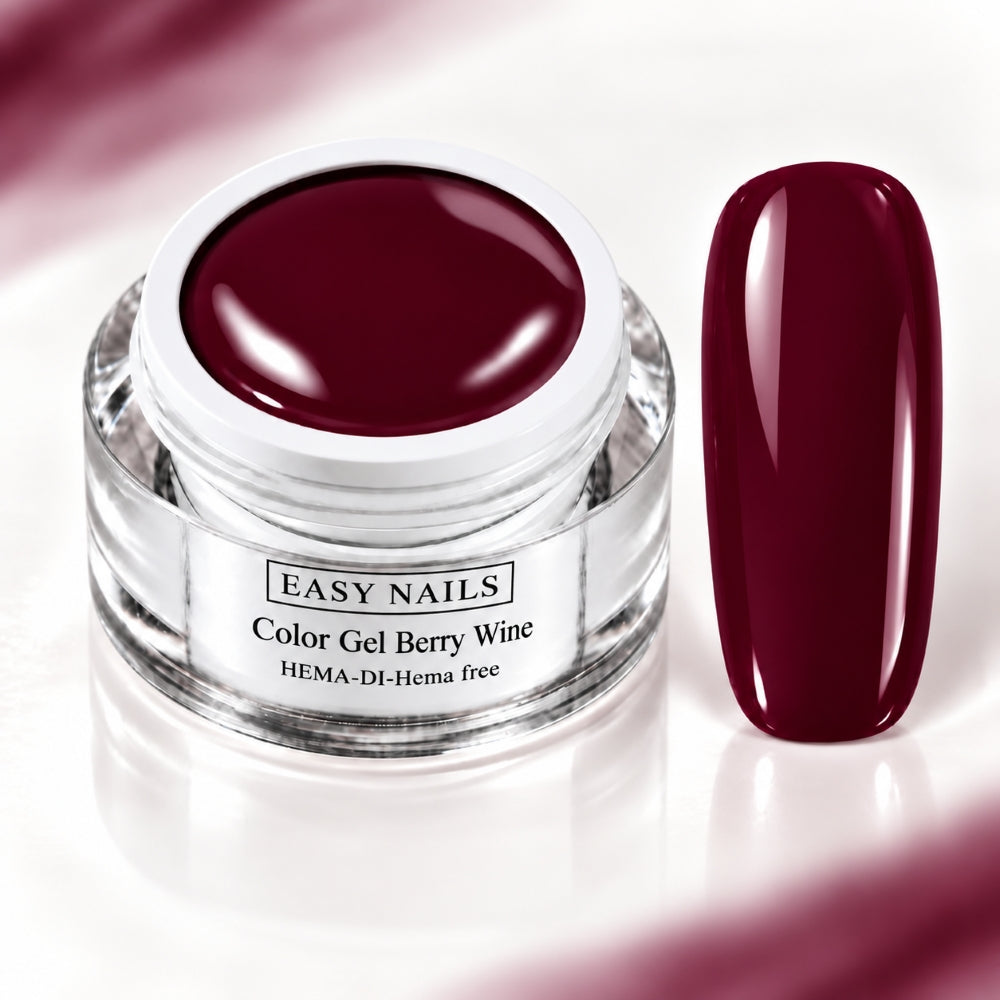 Colour Gel Berry Wine 3. Easy Nails