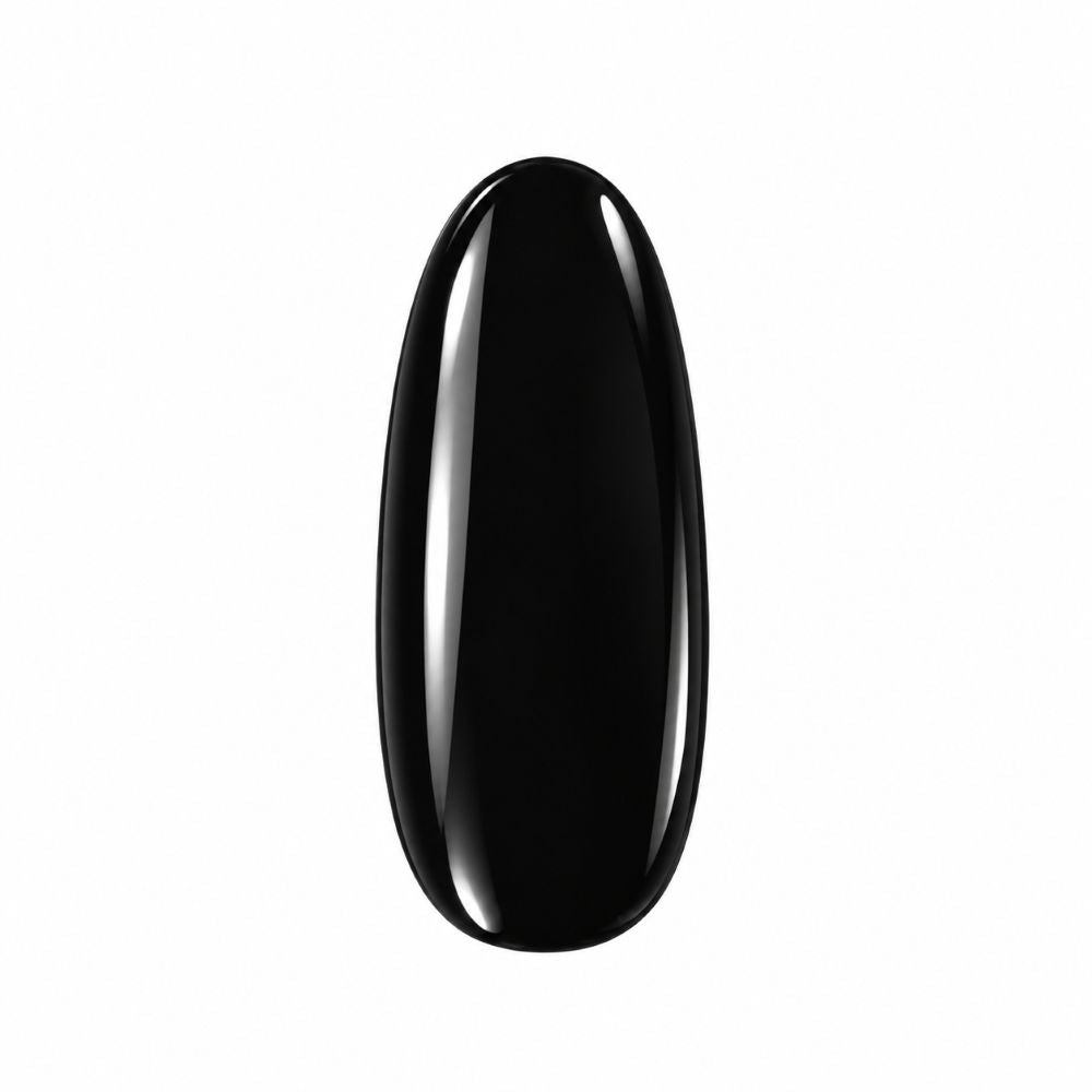 Colour Gel Black.. Easy Nails