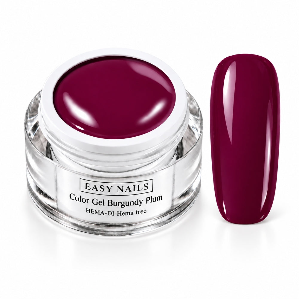 Colour Gel Burgundy Plum.3 Easy Nails
