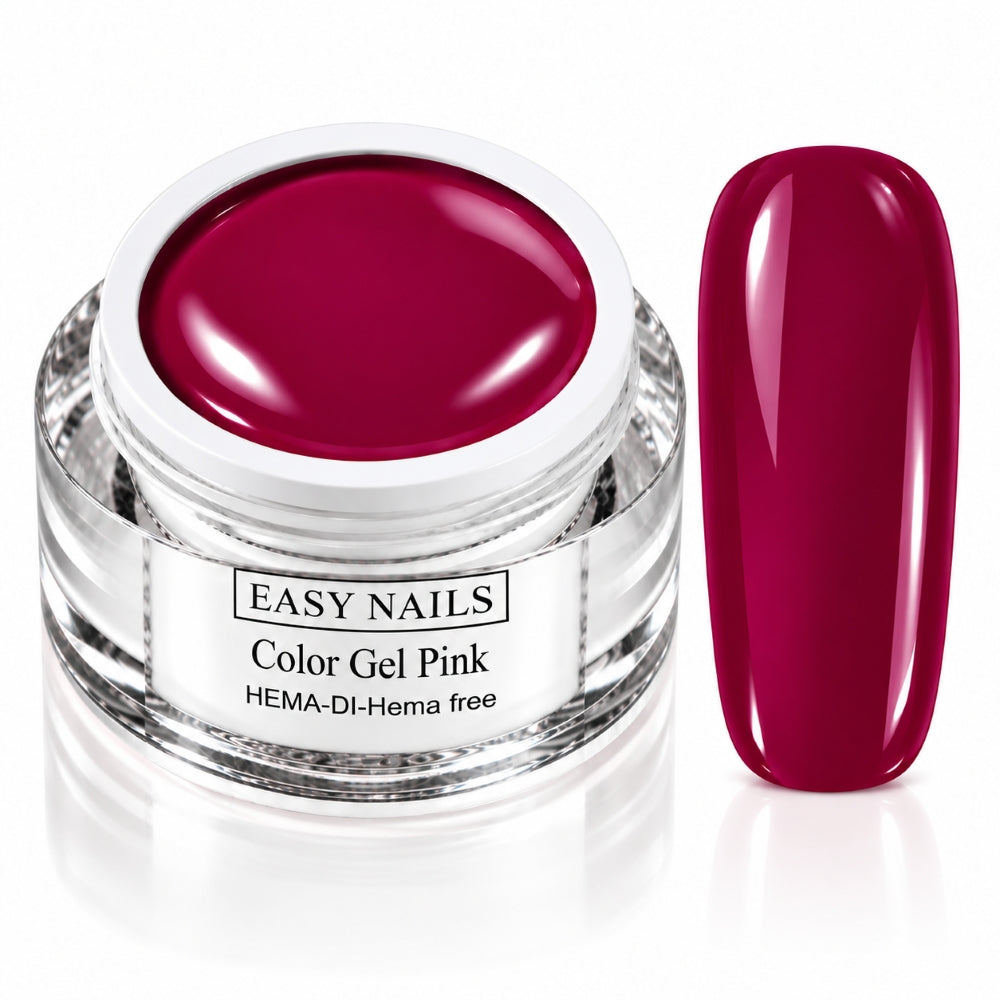 Colour Gel Pink Easy Nails