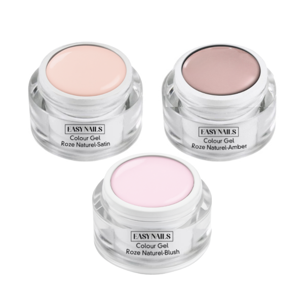 Colour Gel Set Roze-Naturel EasyNails