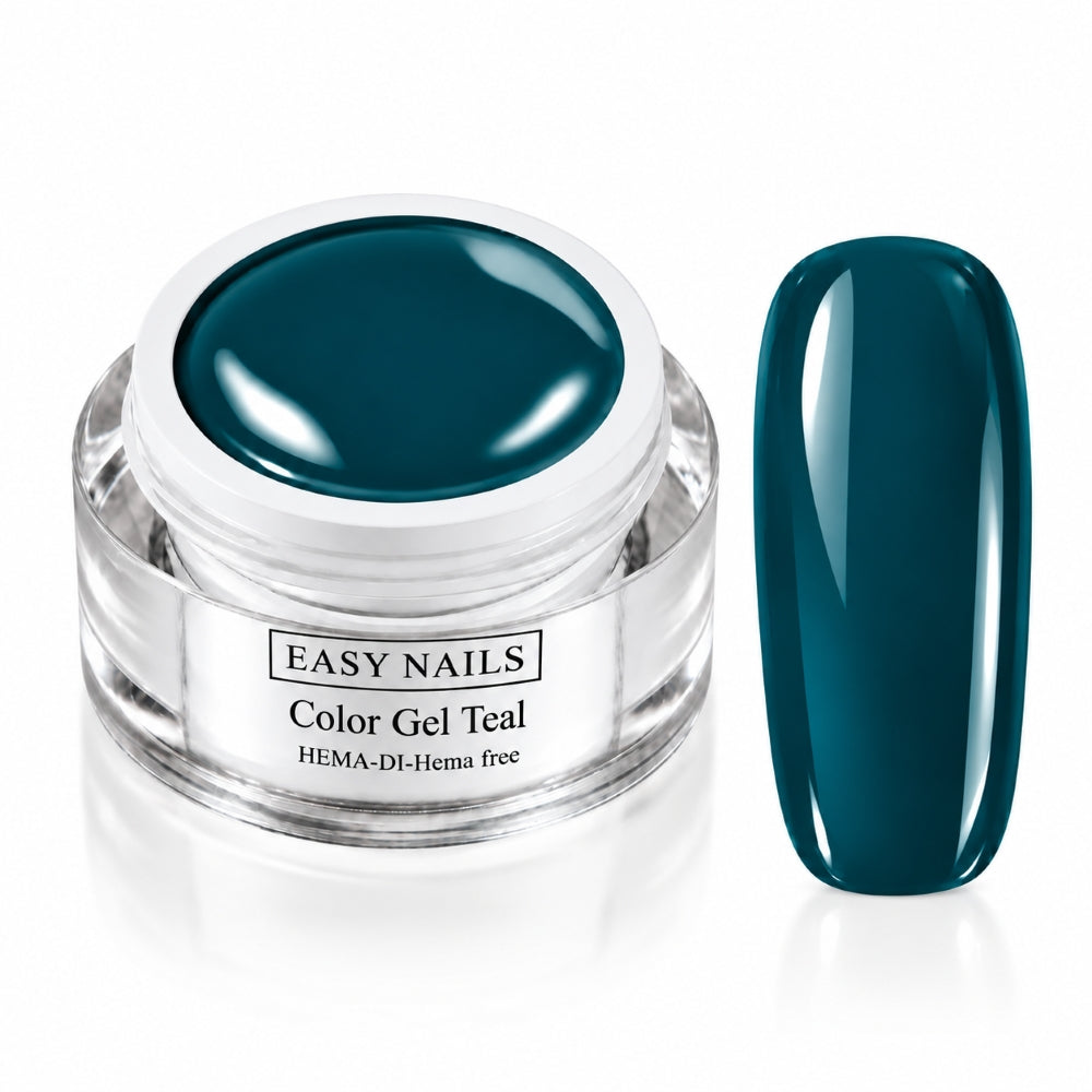 Colour Gel Teal 3.Easy Nails