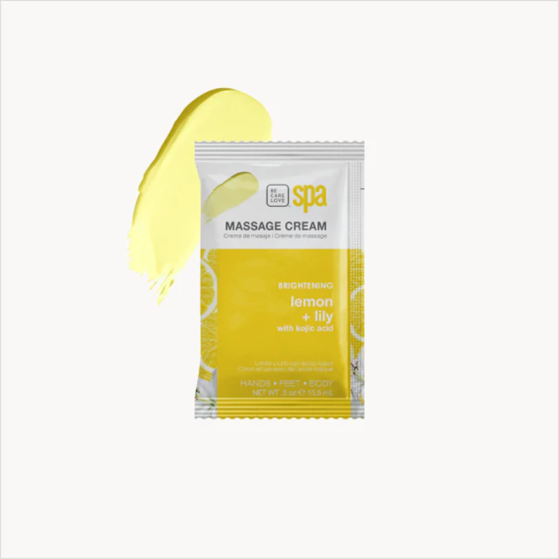 SPA Set - Lemon + Lily Massage Cream