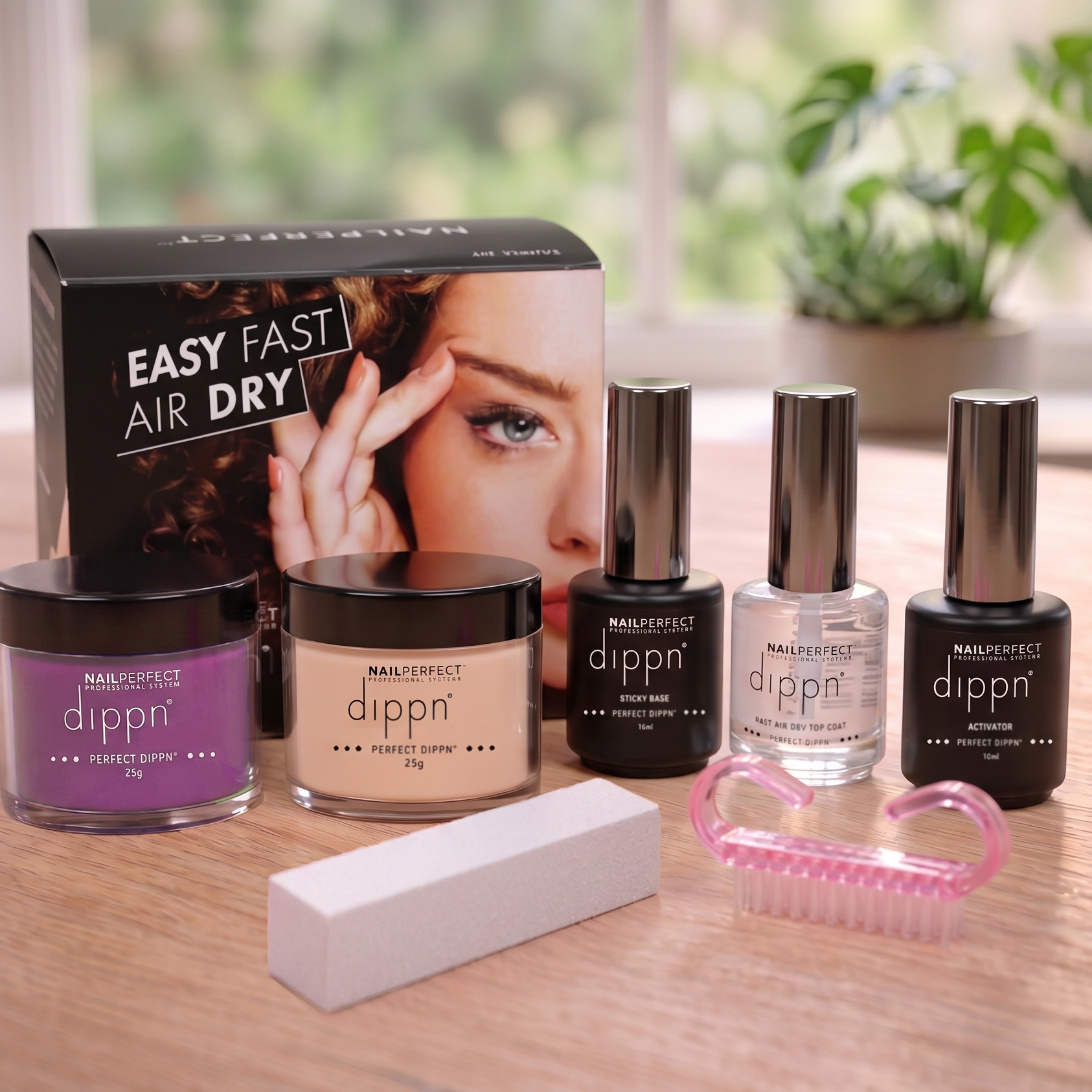 Dip poeder - Set met 1 extra kleur naar keuze