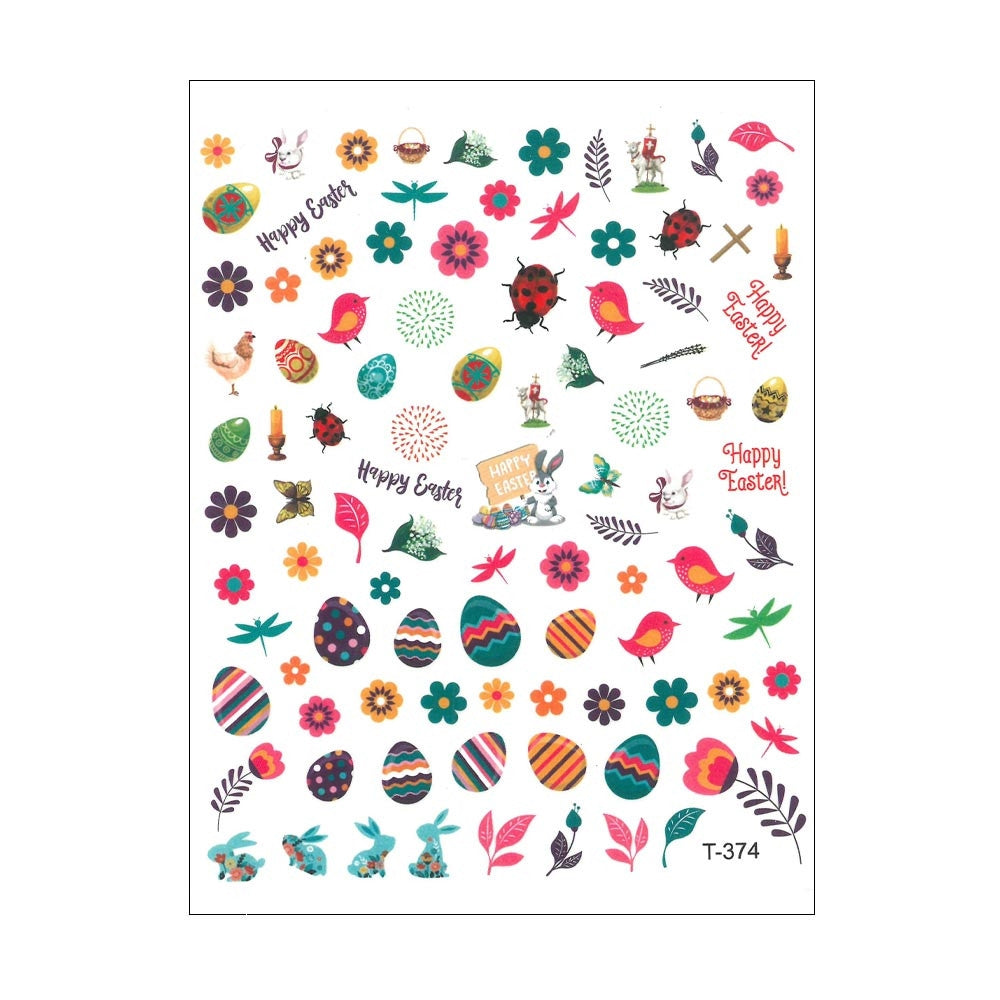 Nagelsticker Easter 374