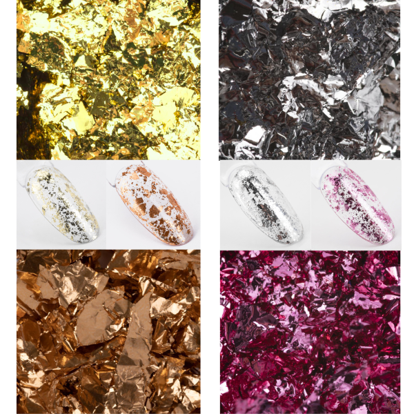 Flakes Metallic Alu Set