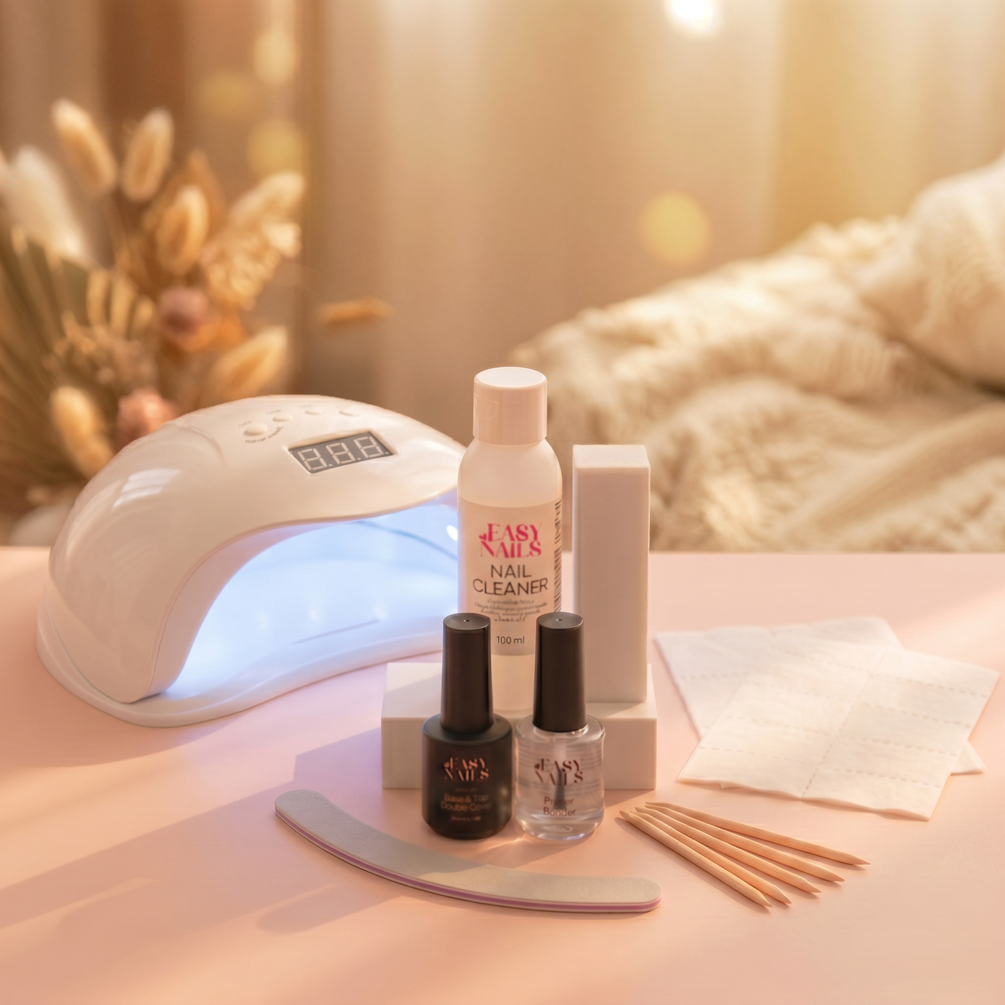 Gellak Starterset met LED-Lamp